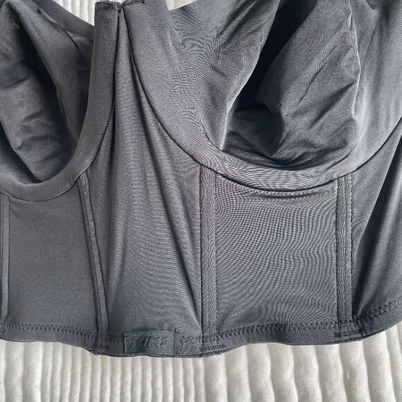 Skims Demi Corset Bra 32DD, black - Picture 4 of 8